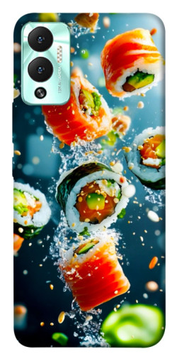 Чехол itsPrint Sushi falling для Infinix Hot 12 Play