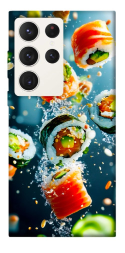 Чехол itsPrint Sushi falling для Samsung Galaxy S23 Ultra