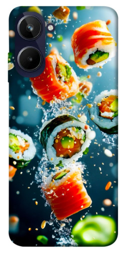 Чехол itsPrint Sushi falling для Realme 10 4G