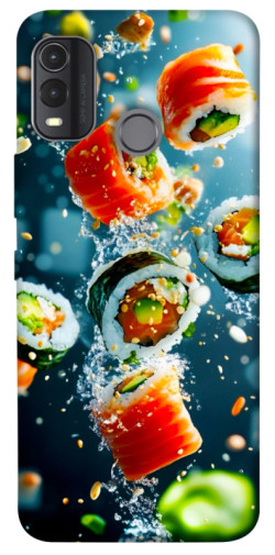 Чехол itsPrint Sushi falling для Nokia G11 Plus