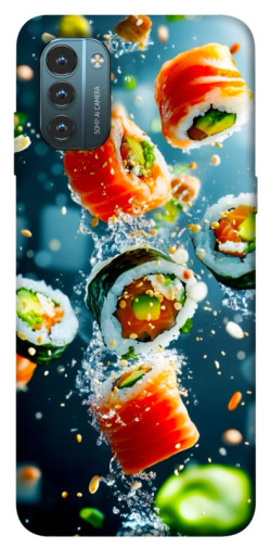 Чехол itsPrint Sushi falling для Nokia G21