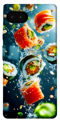 Чехол itsPrint Sushi falling для Google Pixel 7a
