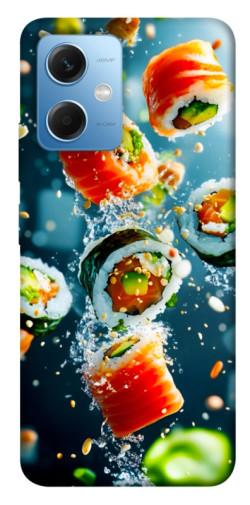 Чехол itsPrint Sushi falling для Xiaomi Poco X5 5G