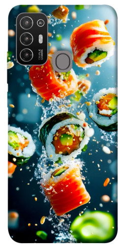 Чехол itsPrint Sushi falling для ZTE Blade A52