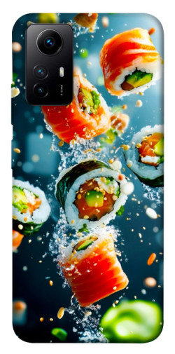 Чохол itsPrint Sushi falling для Xiaomi Redmi Note 12S