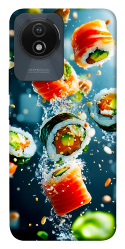 Чехол itsPrint Sushi falling для Vivo Y02