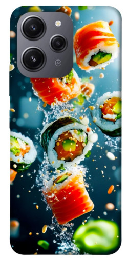 Чехол itsPrint Sushi falling для Xiaomi Redmi 12
