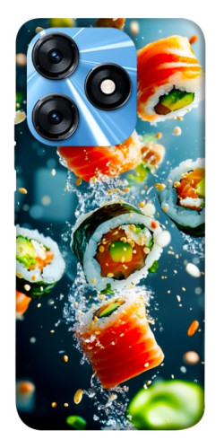 Чехол itsPrint Sushi falling для TECNO Spark 10 Pro