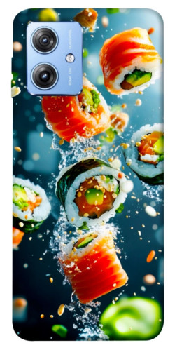 Чехол itsPrint Sushi falling для Motorola Moto G84
