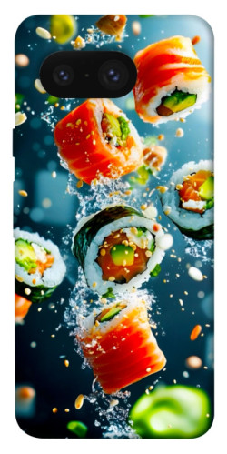 Чехол itsPrint Sushi falling для Google Pixel 8