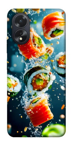 Чохол itsPrint Sushi falling для Oppo A38