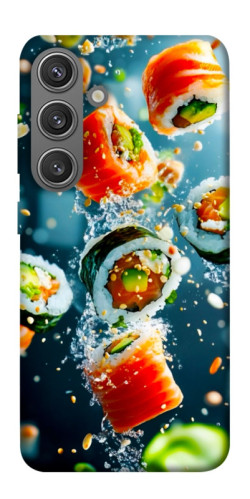 Чехол itsPrint Sushi falling для Samsung Galaxy S24
