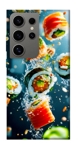 Чехол itsPrint Sushi falling для Samsung Galaxy S24 Ultra