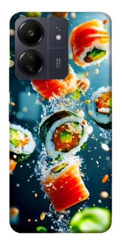 Чехол itsPrint Sushi falling для Xiaomi Redmi 13C