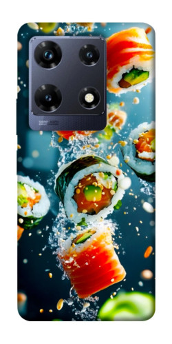 Чехол itsPrint Sushi falling для Infinix Note 30 Pro