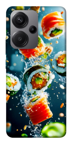 Чехол itsPrint Sushi falling для Xiaomi Redmi Note 13 Pro+