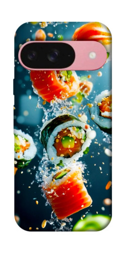 Чехол itsPrint Sushi falling для Google Pixel 9