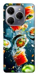 Чехол itsPrint Sushi falling для TECNO Spark 20 Pro