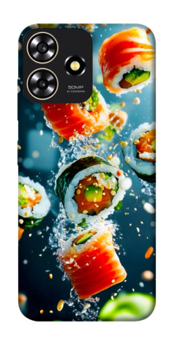Чехол itsPrint Sushi falling для ZTE Blade A73 4G