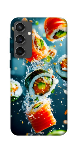 Чехол itsPrint Sushi falling для Samsung Galaxy S24 FE