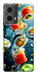 Чехол itsPrint Sushi falling для Motorola Moto G85