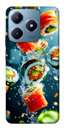 Чехол itsPrint Sushi falling для Realme C63 4G