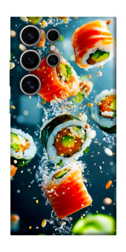 Чехол itsPrint Sushi falling для Samsung Galaxy S25 Ultra
