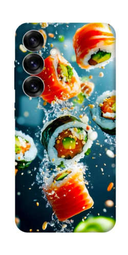 Чехол itsPrint Sushi falling для Samsung Galaxy S25+
