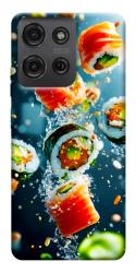 Чехол itsPrint Sushi falling для Motorola Moto G75 5G