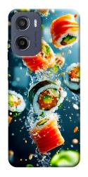 Чехол itsPrint Sushi falling для Motorola Moto G05