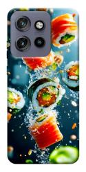 Чехол itsPrint Sushi falling для Motorola Edge 50 Neo