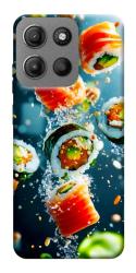 Чехол itsPrint Sushi falling для Motorola Moto G15 4G