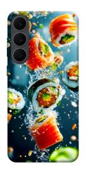 Чехол itsPrint Sushi falling для Samsung Galaxy S25 FE