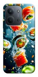 Чехол itsPrint Sushi falling для Xiaomi Redmi 15C (EU)