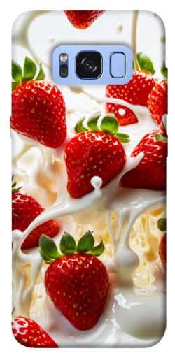 Чехол itsPrint Strawberry and cream для Samsung G950 Galaxy S8
