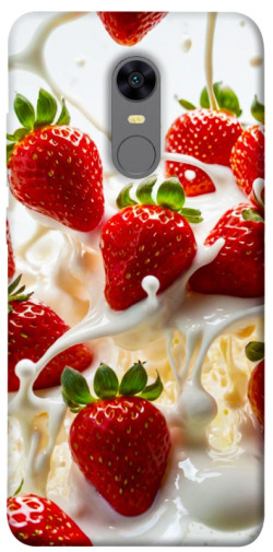 Чехол itsPrint Strawberry and cream для Xiaomi Redmi 5 Plus / Redmi Note 5 (Single Camera)