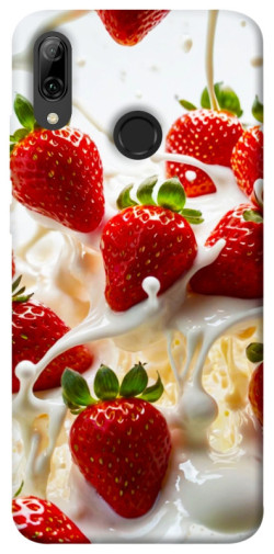Чехол itsPrint Strawberry and cream для Huawei P Smart (2019)