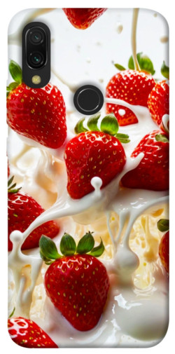Чехол itsPrint Strawberry and cream для Xiaomi Redmi 7