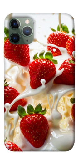 Чехол itsPrint Strawberry and cream для Apple iPhone 11 Pro (5.8")