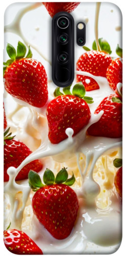 Чехол itsPrint Strawberry and cream для Xiaomi Redmi Note 8 Pro