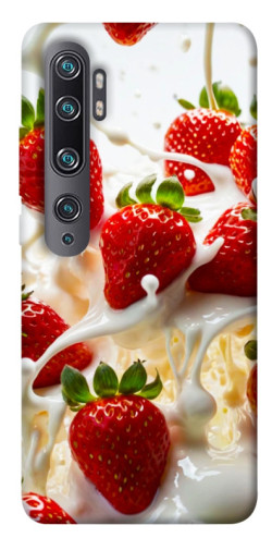 Чехол itsPrint Strawberry and cream для Xiaomi Mi Note 10 / Note 10 Pro / Mi CC9 Pro