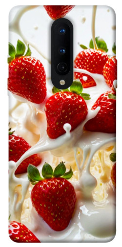 Чехол itsPrint Strawberry and cream для OnePlus 8