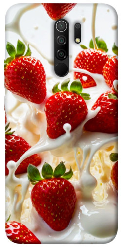 Чехол itsPrint Strawberry and cream для Xiaomi Redmi 9
