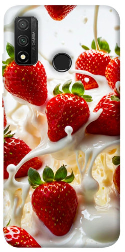 Чехол itsPrint Strawberry and cream для Huawei P Smart (2020)