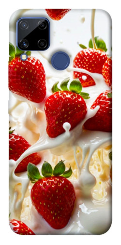 Чехол itsPrint Strawberry and cream для Realme C15