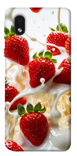 Чехол itsPrint Strawberry and cream для Samsung Galaxy M01 Core / A01 Core