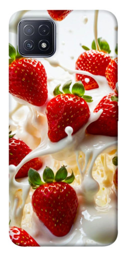 Чехол itsPrint Strawberry and cream для Oppo A73