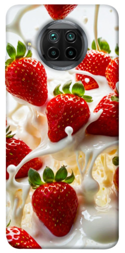 Чехол itsPrint Strawberry and cream для Xiaomi Mi 10T Lite / Redmi Note 9 Pro 5G