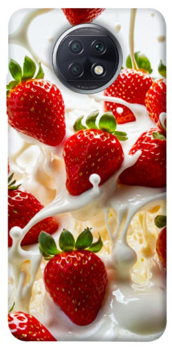 Чехол itsPrint Strawberry and cream для Xiaomi Redmi Note 9 5G / Note 9T