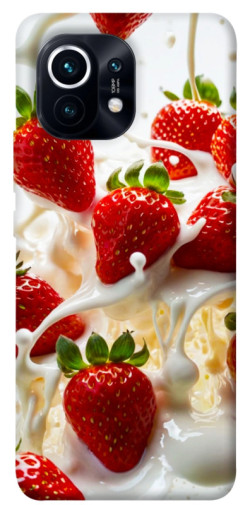 Чехол itsPrint Strawberry and cream для Xiaomi Mi 11